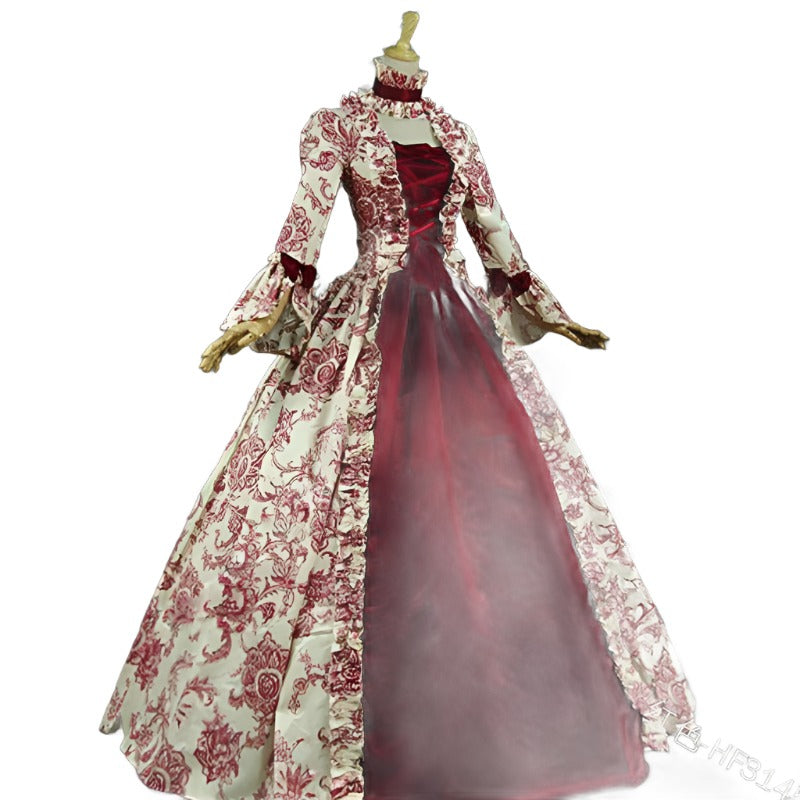 Cosplay Medieval Renaissance Gown Robe ...
